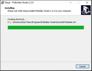 Установка PixBuilder Studio